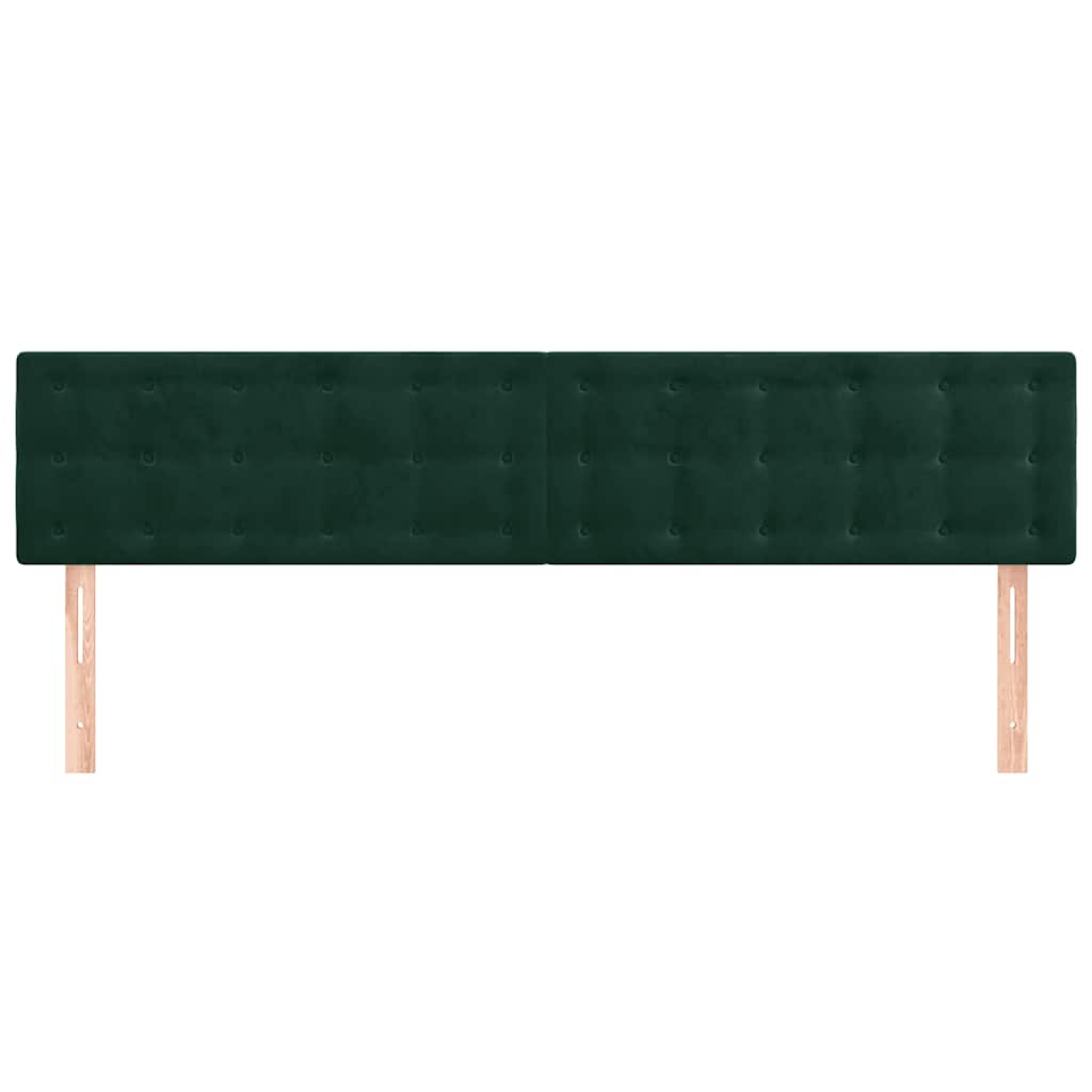 Kopfteil Hellgrau 80x5x118/128 cm Samt