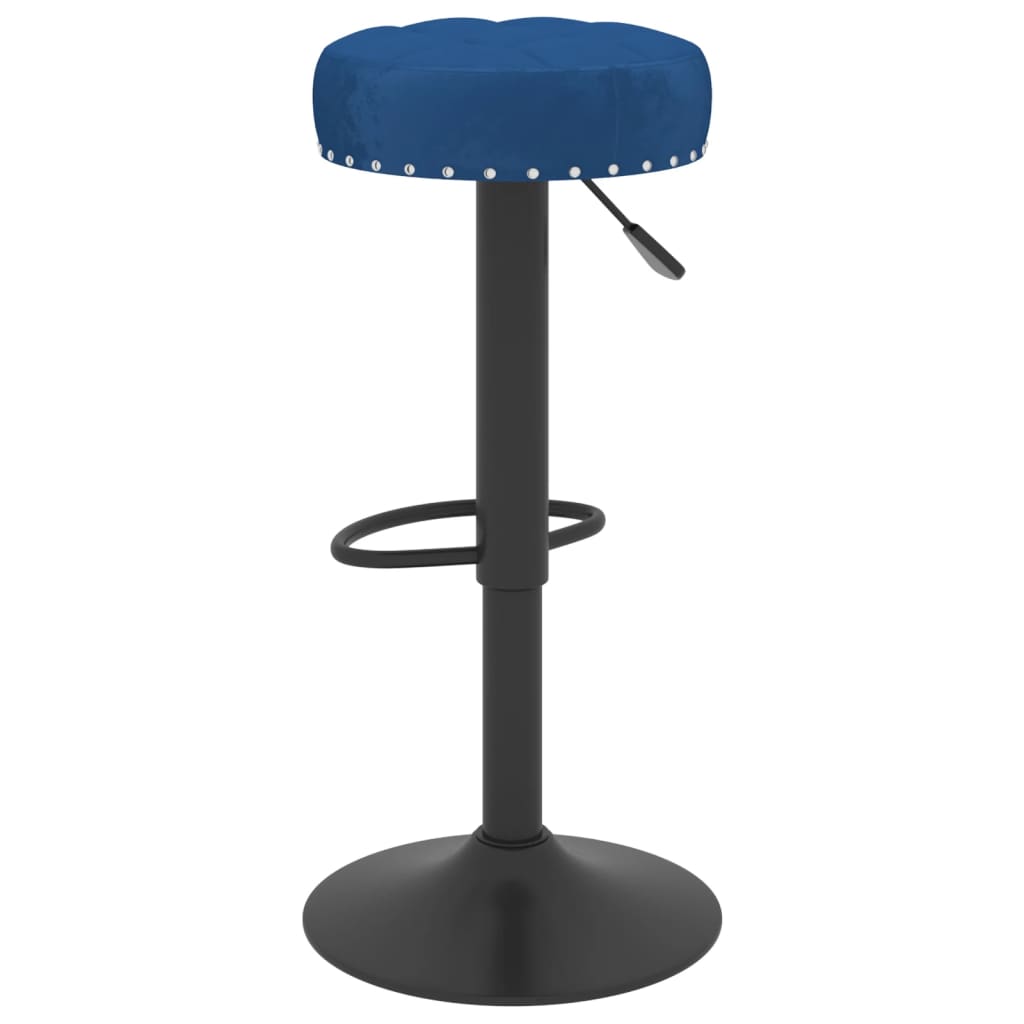 Barhocker 2 Stk. Creme Samt