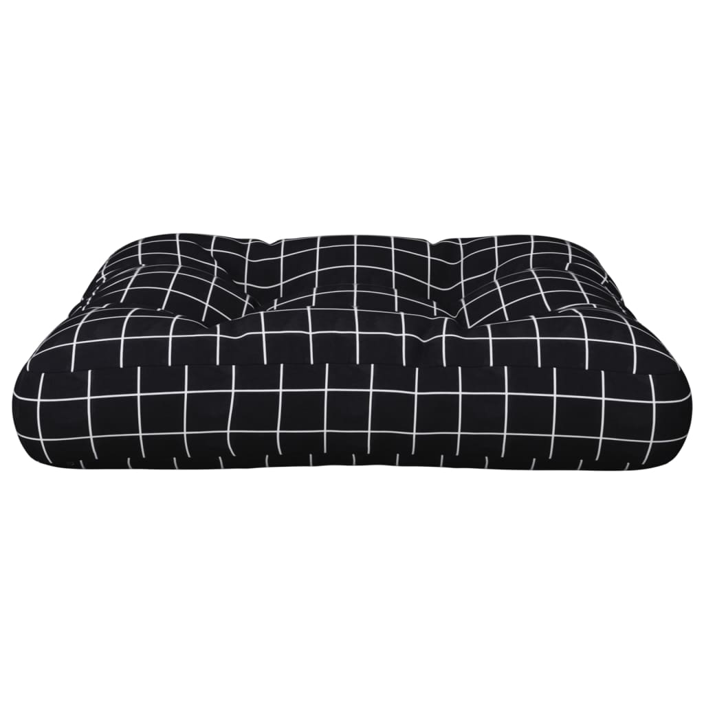 Palettenkissen Anthrazit 50x50x12 cm Stoff