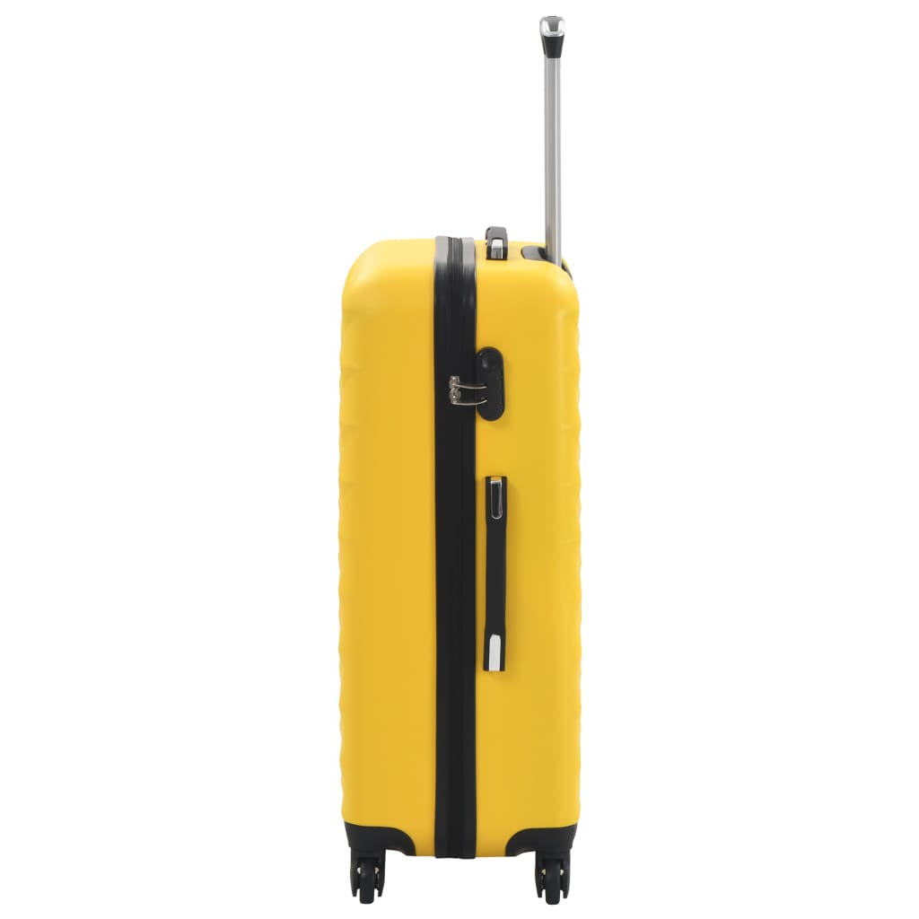 Hartschalen-Trolley-Set 3 Stk. Blau ABS