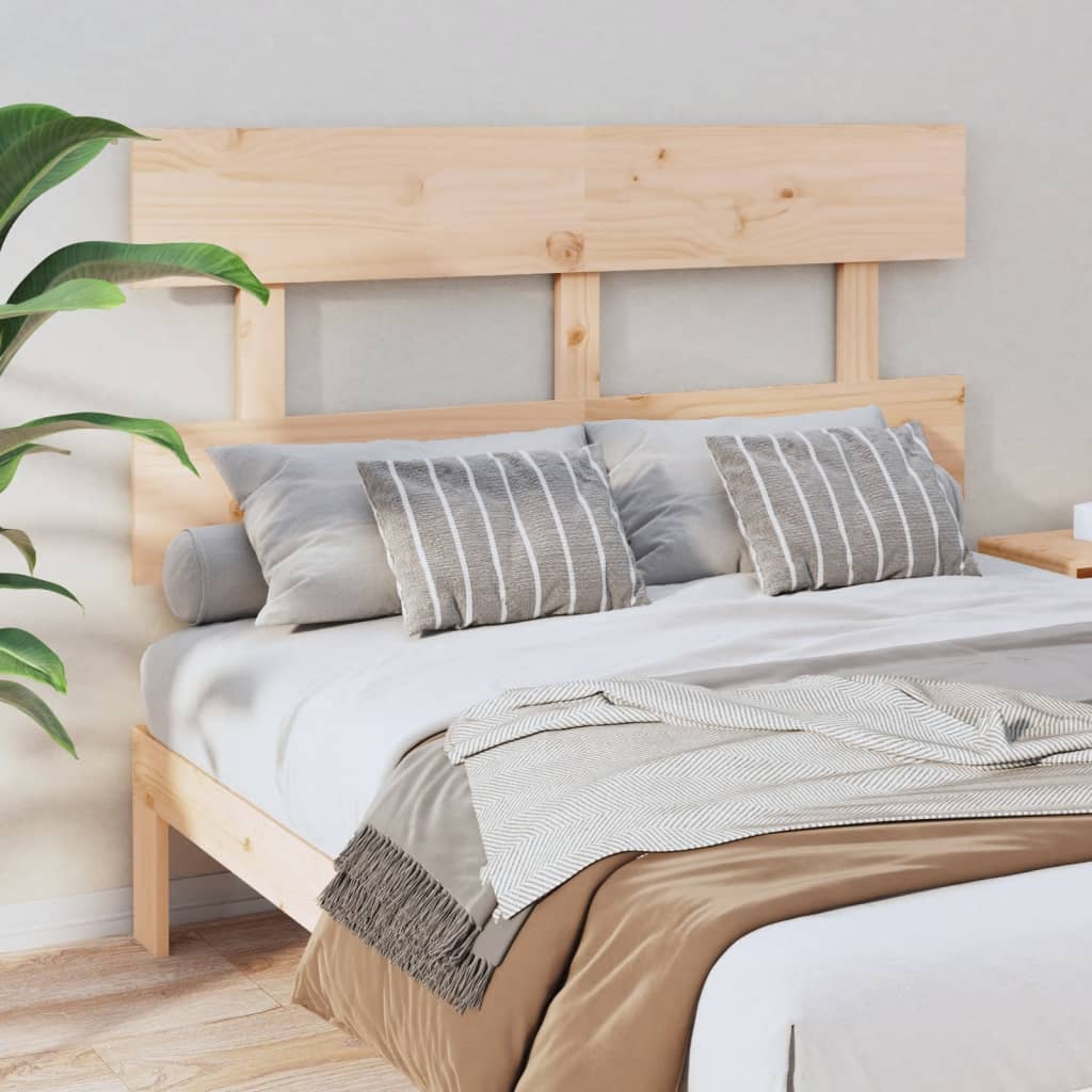 Bett-Kopfteil 78,5x3x81 cm Massivholz Kiefer