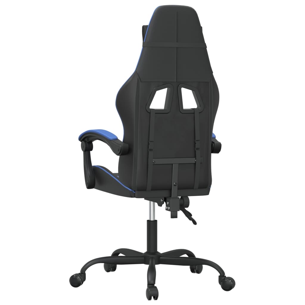 Gaming-Stuhl Drehbar Schwarz und Rot Kunstleder