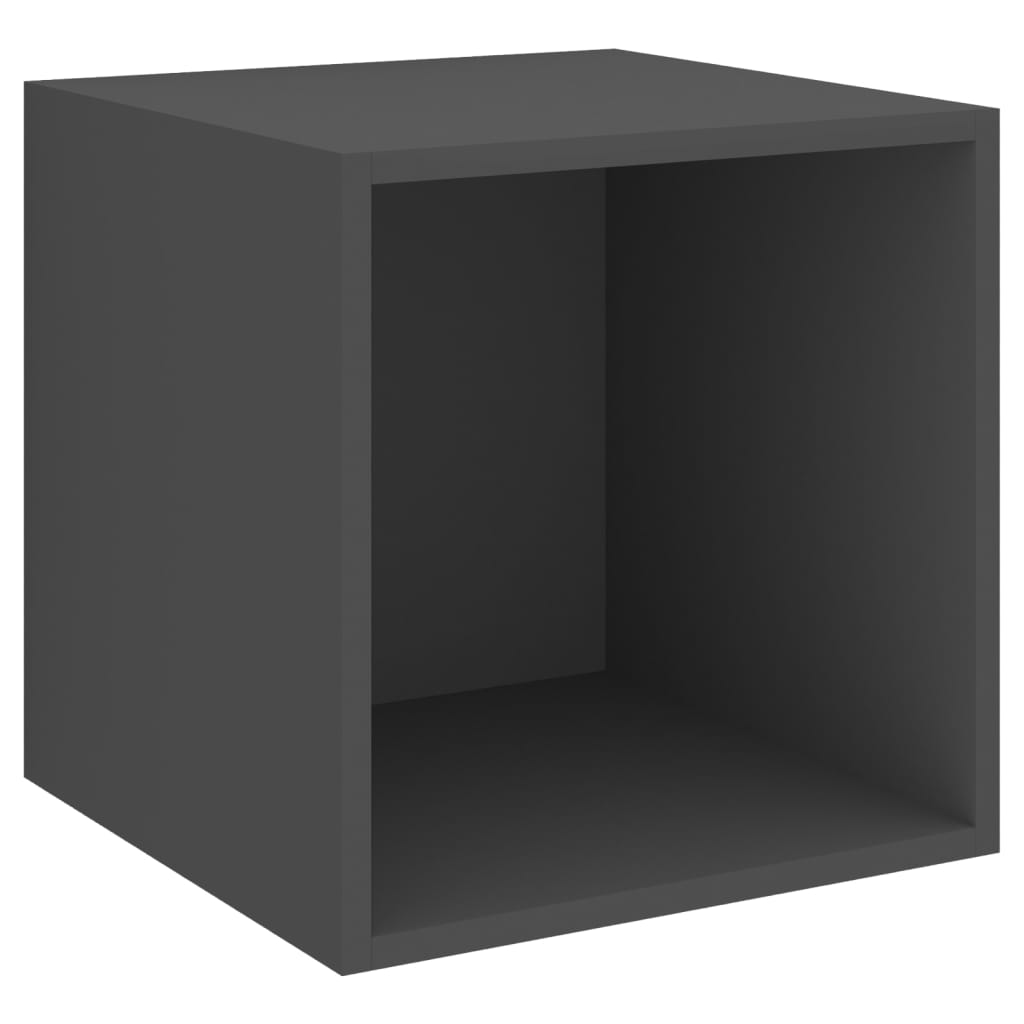 4-tlg. TV-Schrank-Set Weiß Holzwerkstoff