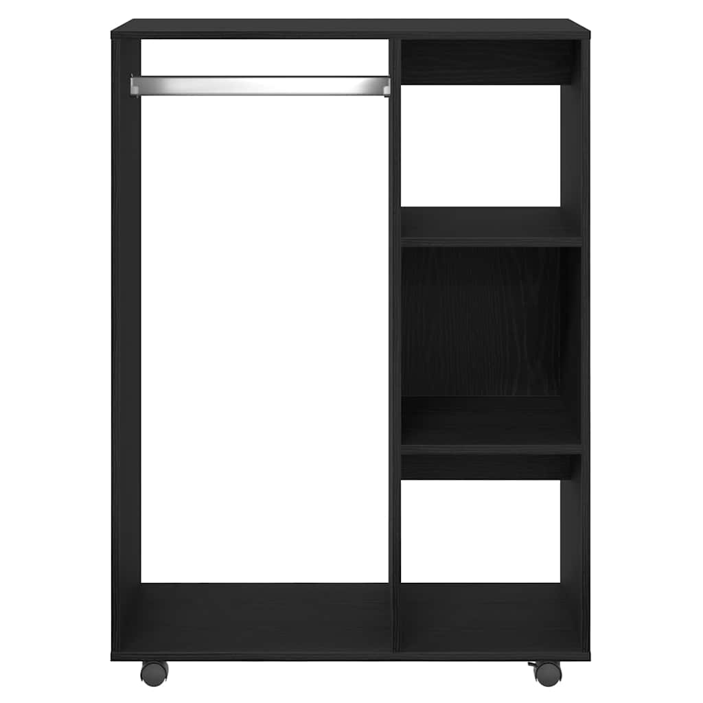 Kleiderschrank Weiß 80x40x110 cm Holzwerkstoff