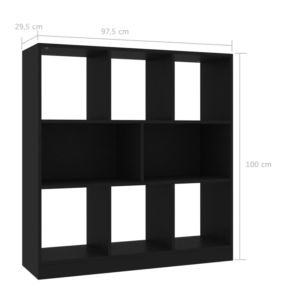 Bücherregal Weiß 97,5×29,5×100 cm Holzwerkstoff