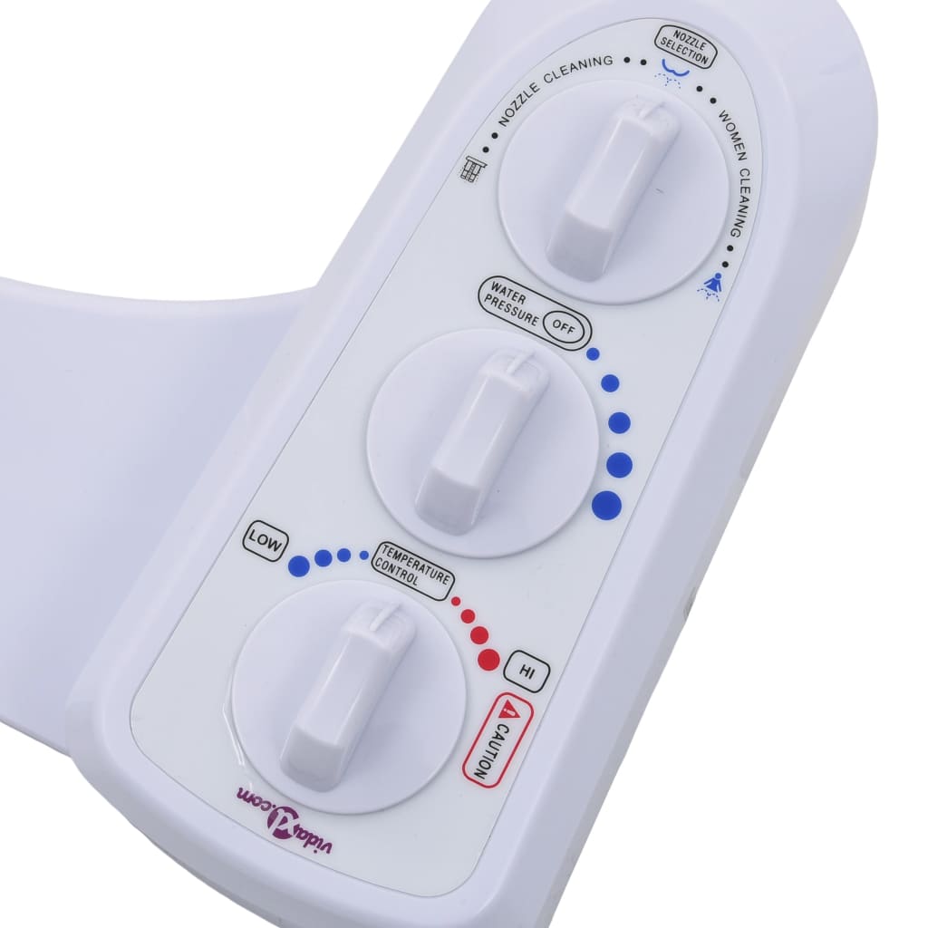Bidet-Aufsatz für Toilettensitz Heißes Kaltes Wasser Einzeldüse