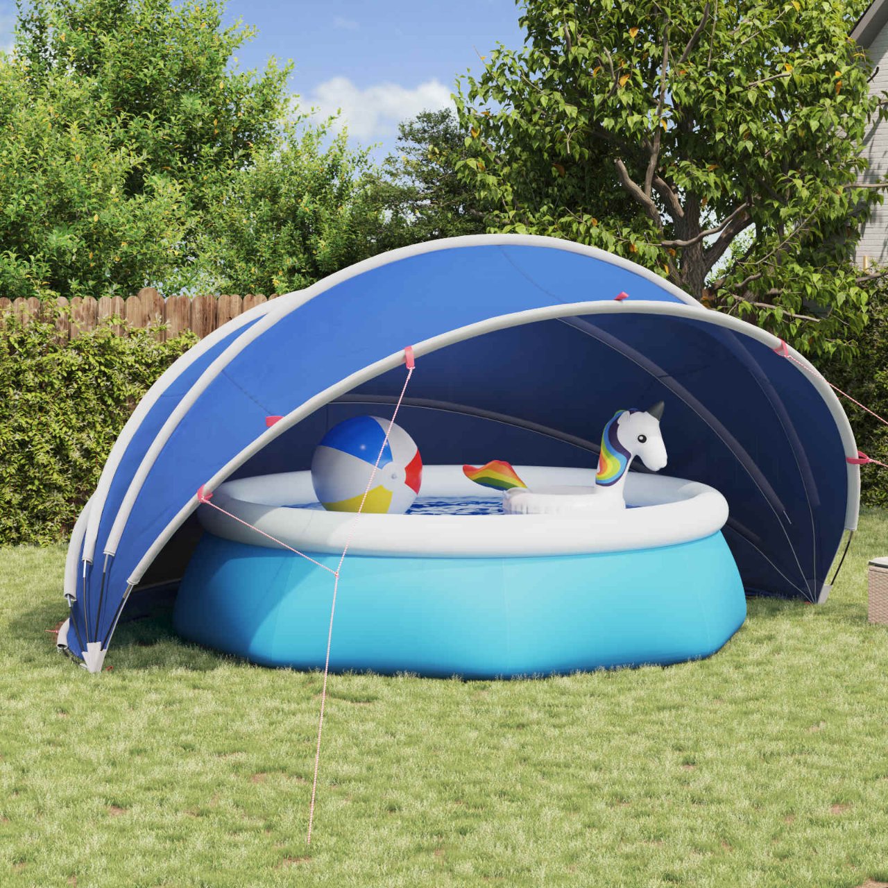 Pool-Dome 336 x 322 x 160 cm 185T Polyester mit PU-Beschichtung