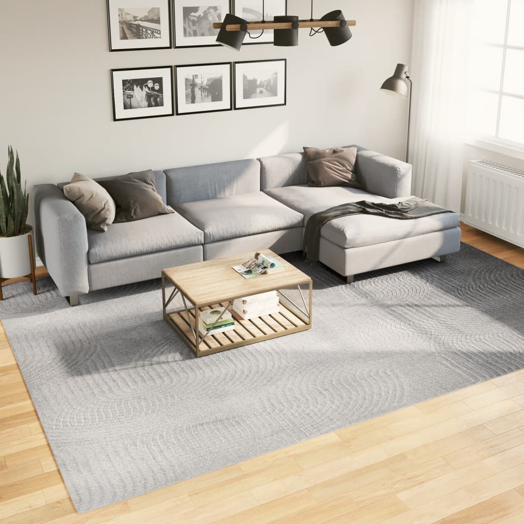 Teppich IZA Kurzflor Skandi-Stil Anthrazit 80x150 cm