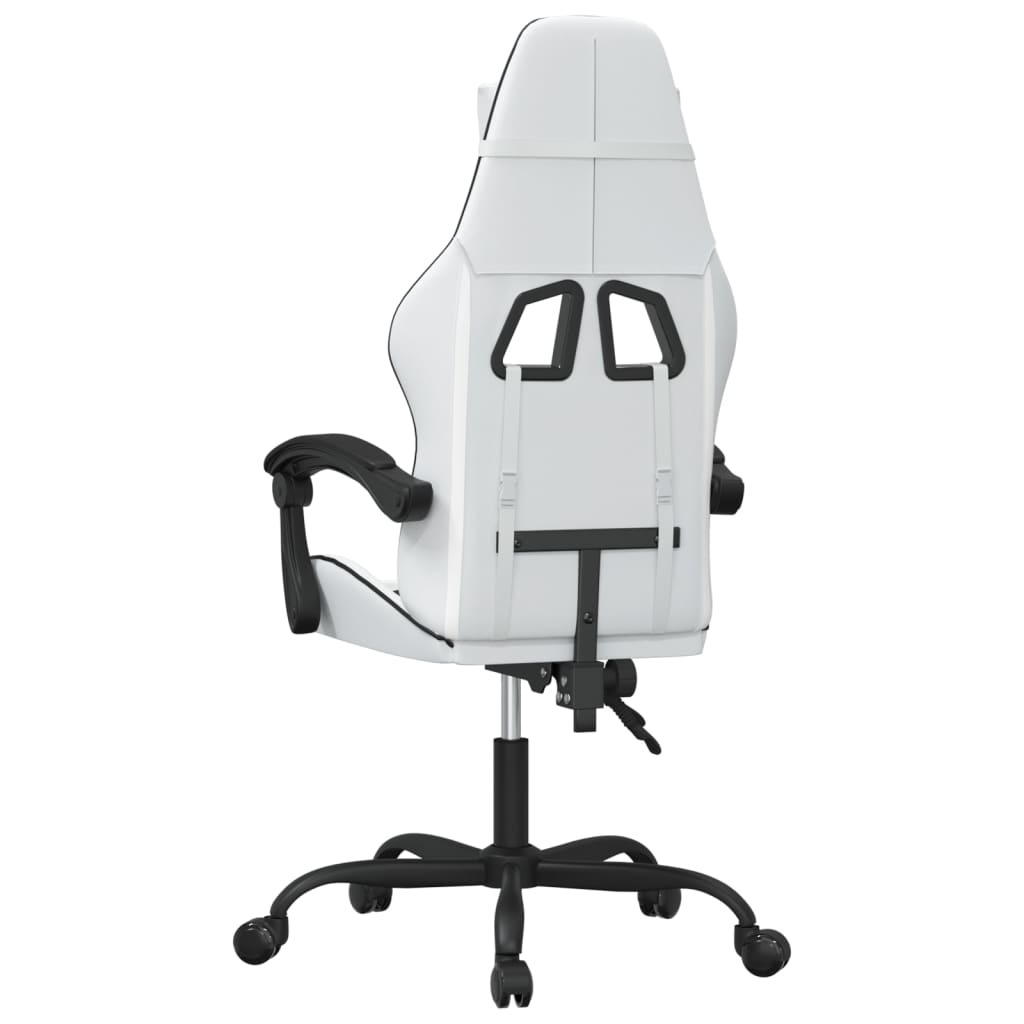 Gaming-Stuhl Drehbar Schwarz und Rot Kunstleder