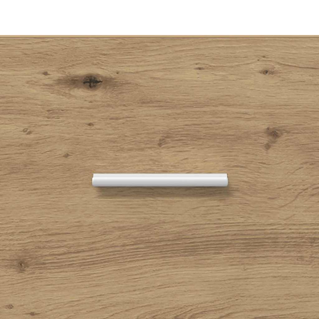 Kopfteil mit Nachttischen Weiß Holzwerkstoff
