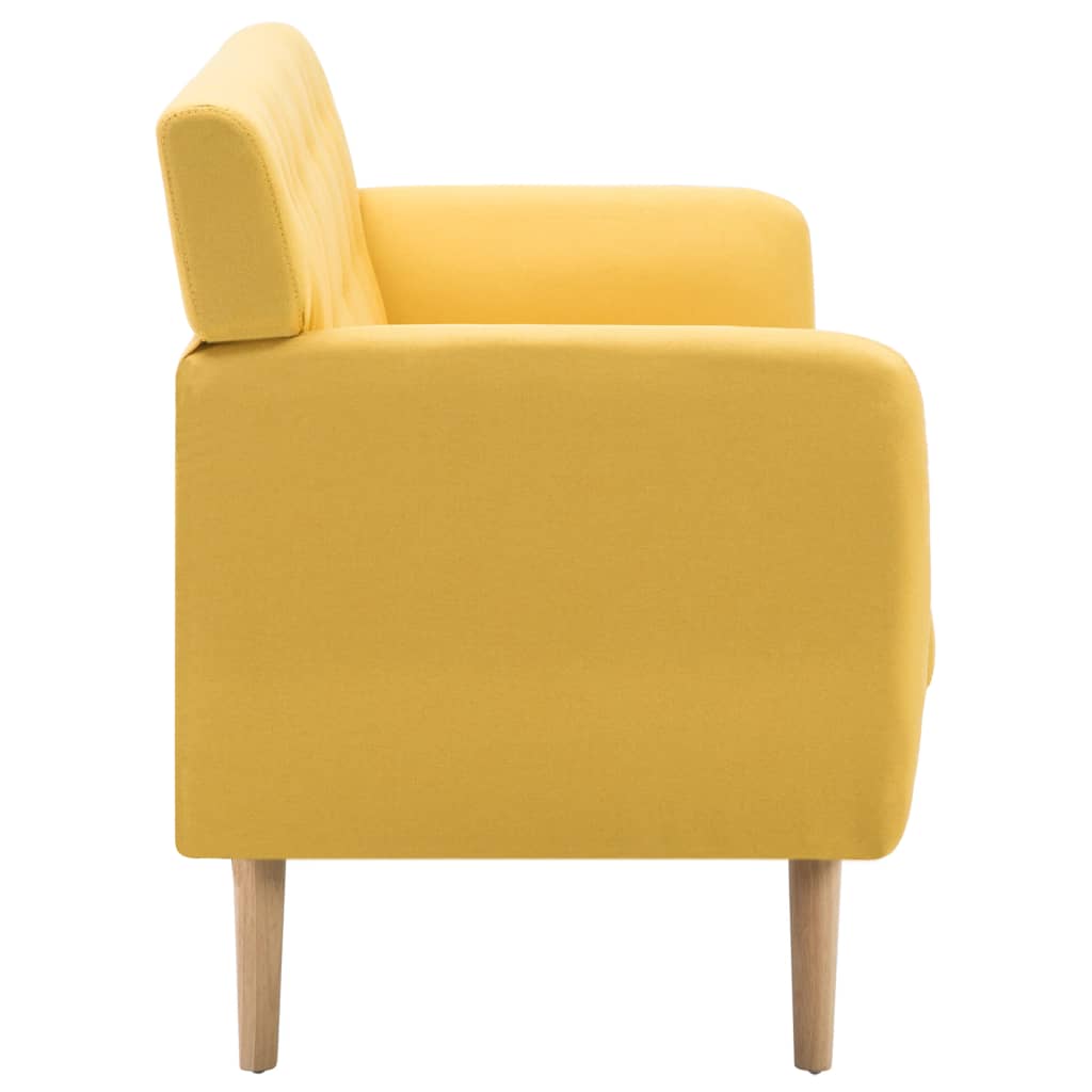 3-Sitzer-Sofa Stoff 172x70x82 cm Dunkelgrau