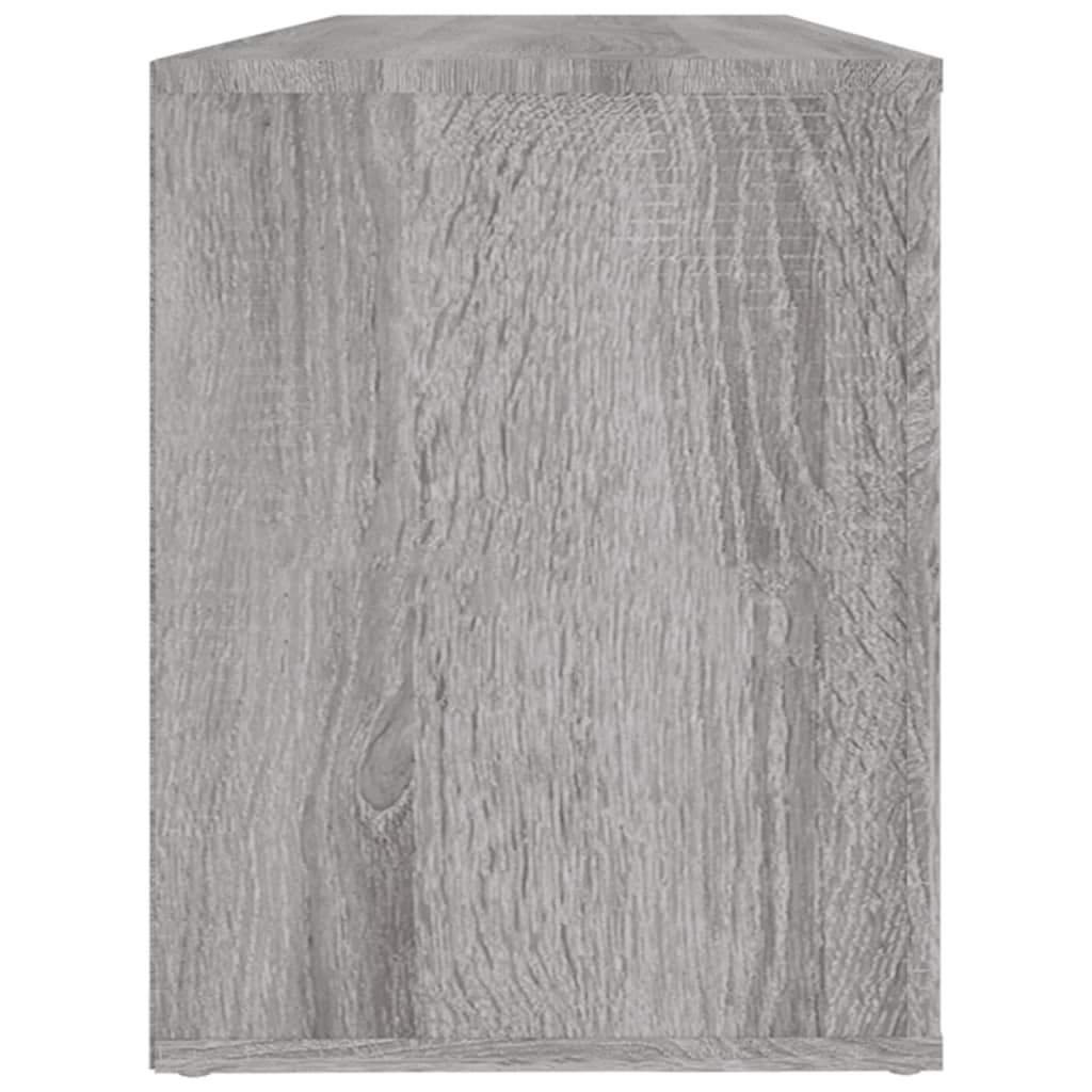 Schuhregal Weiß 100x35x45 cm Holzwerkstoff