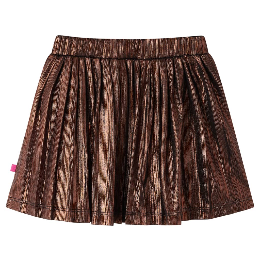 Kinderrock mit Glitzer Cognac 116