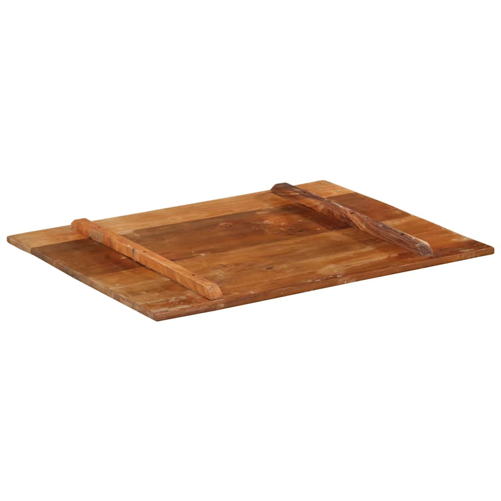 Tischplatte Massivholz Akazie 15-16 mm 60x80 cm