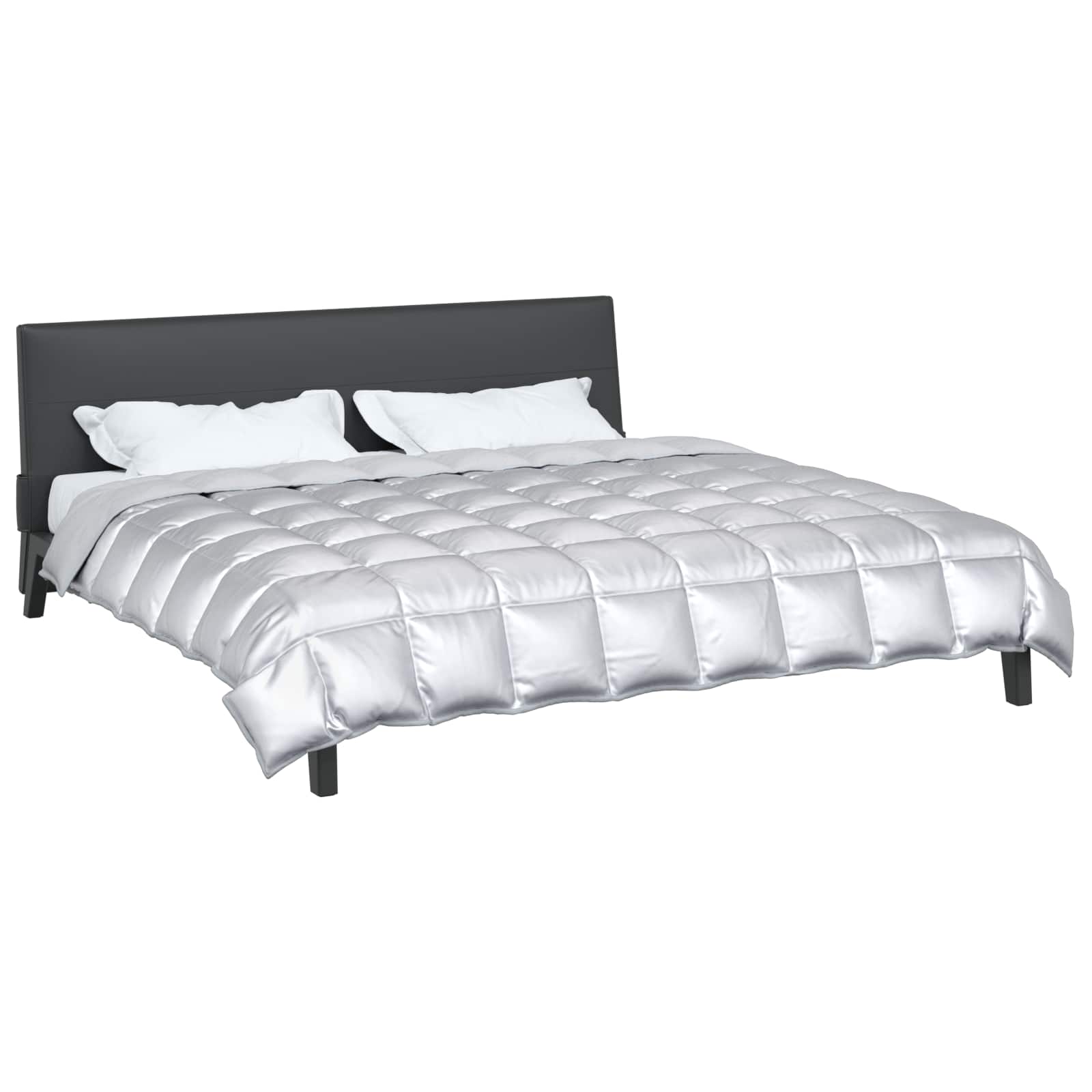 Winterbettdecke Gold 135 x 200 cm Satin und Mikrofaser