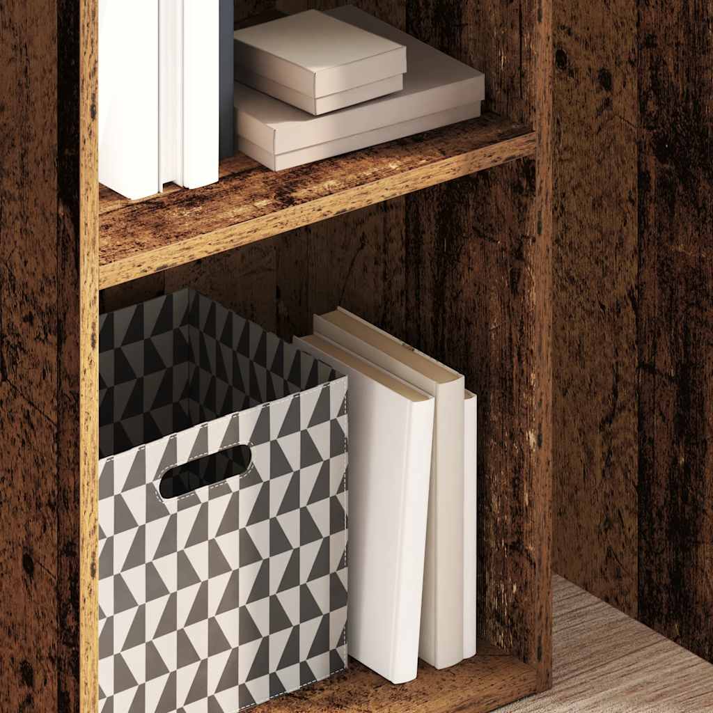 Bücherregal Weiß 80x30x189 cm Holzwerkstoff