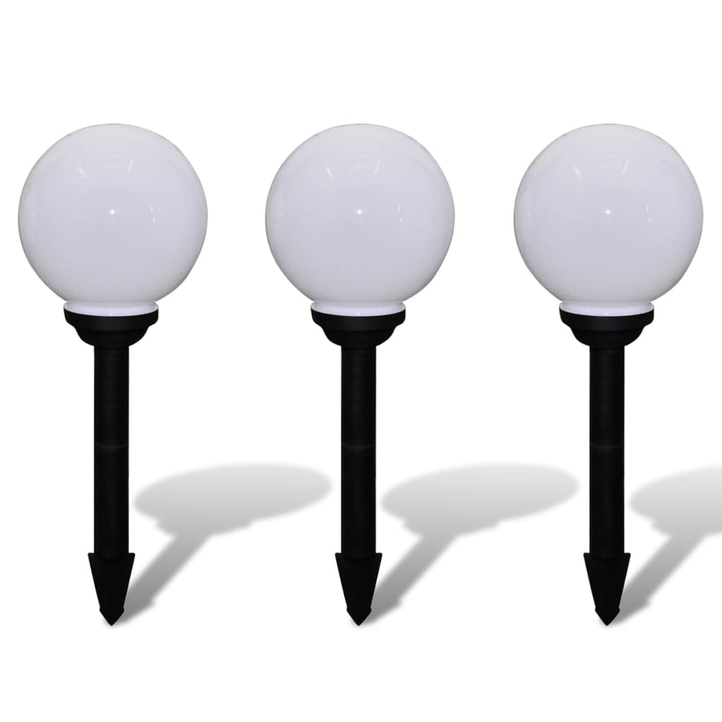Wegeleuchten 2 Stk. LED 40 cm mit Erdspieß