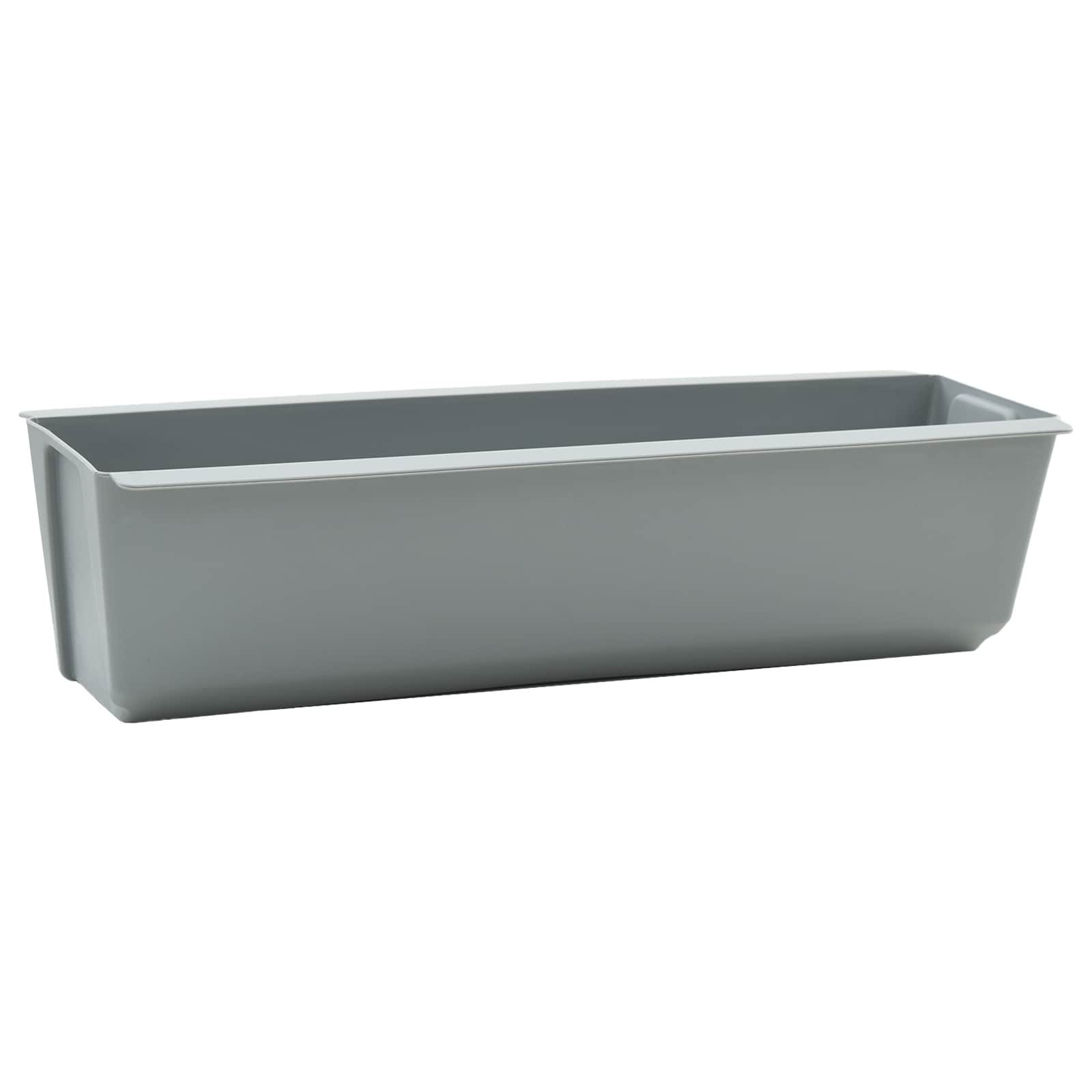 Pflanzkasten für Europaletten 12 Stk. Grau 36x13,5x9,5 cm PP