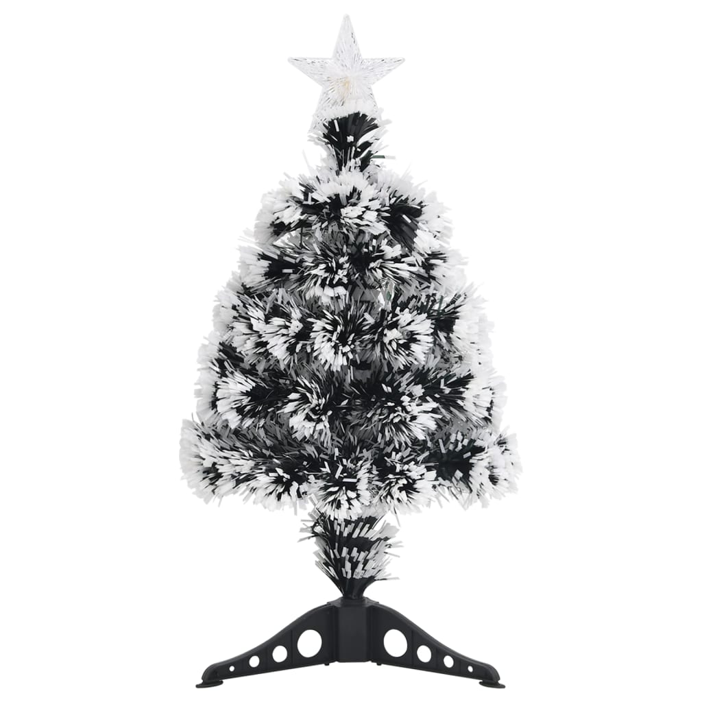 Vorbeleuchteter Weihnachtsbaum mit Ständer und LED 150 cm Glasfaser