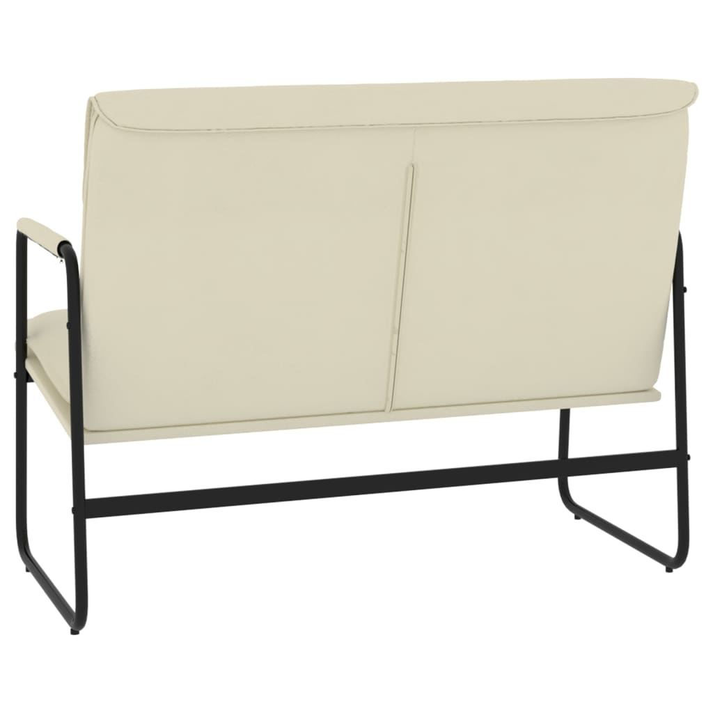 Sitzbank Grau 100x64x80 cm Kunstleder