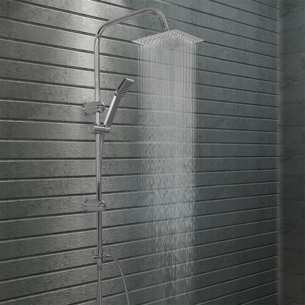 Duschsystem Silber 47 x 20 x 95 cm Edelstahl