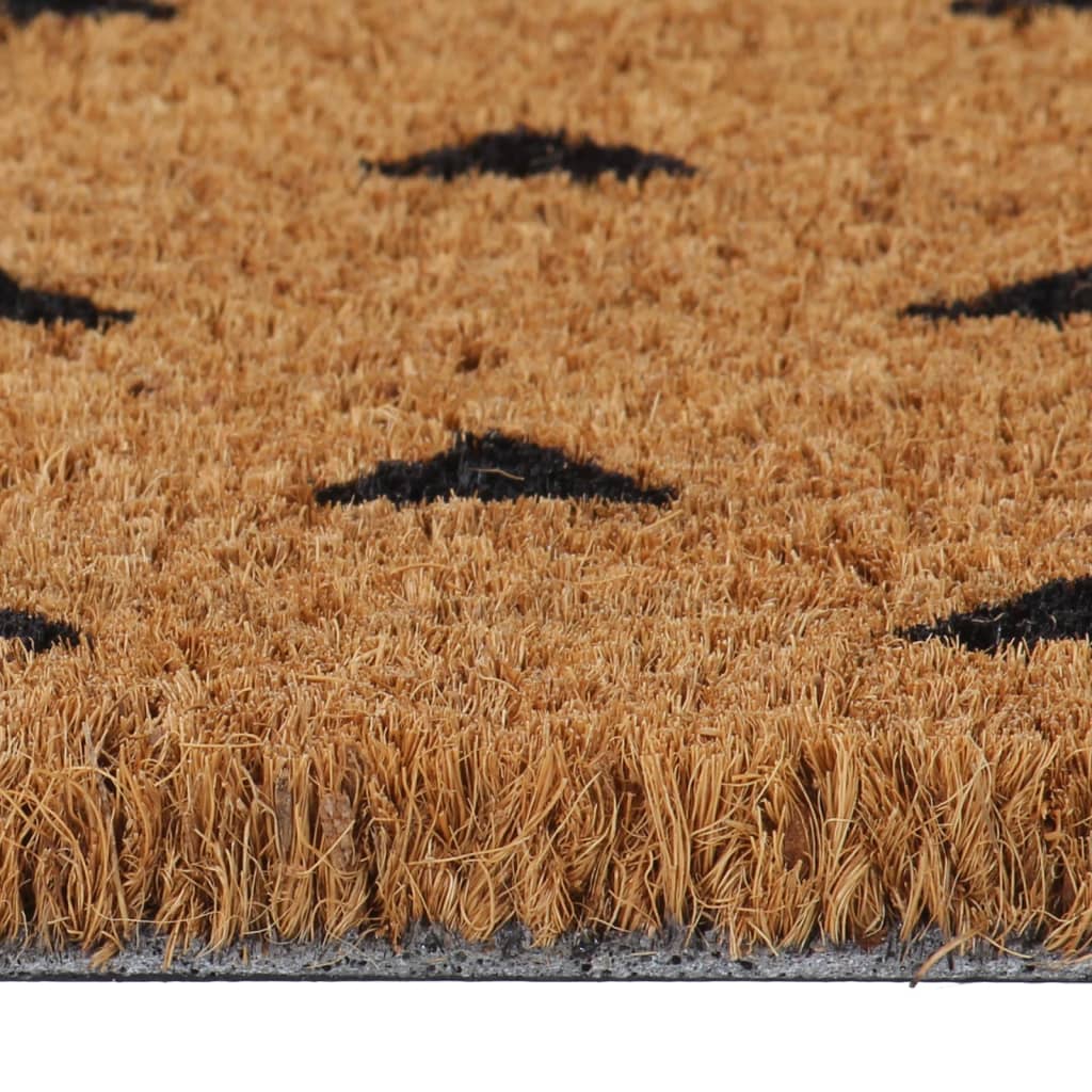 Fußmatte Natur 40x60 cm Kokosfaser Getuftet