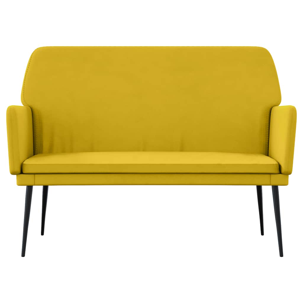Sitzbank Dunkelgrün 108x79x79 cm Samt