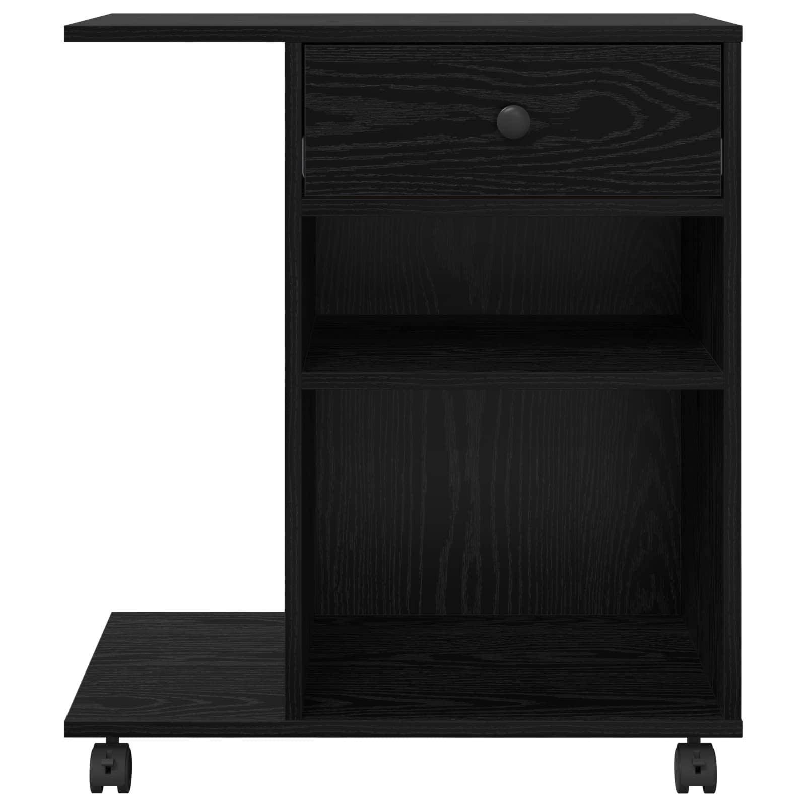 Druckerständer Uni Altholz 60 x 40 x 68.5 cm Holzwerkstoff