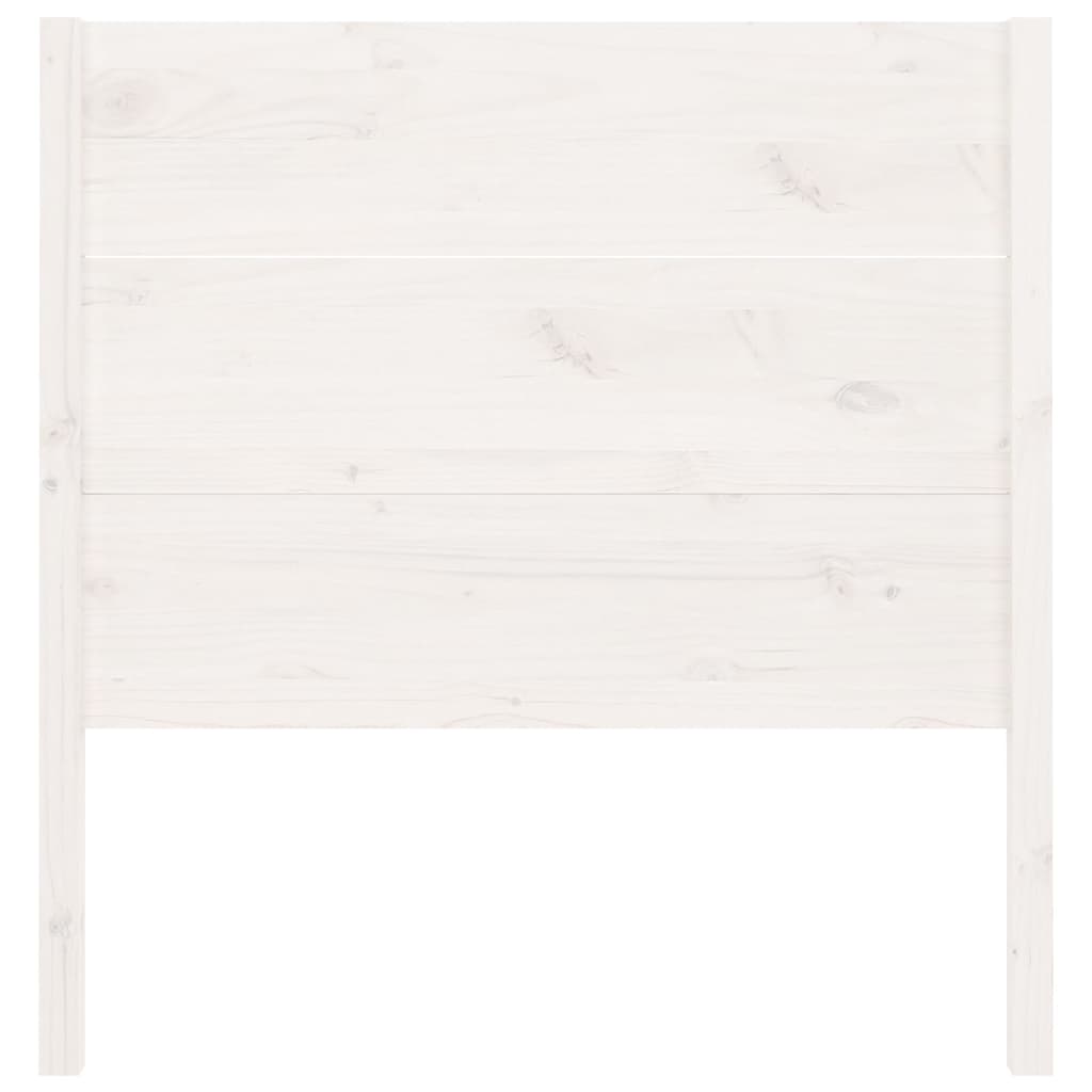 Kopfteil 81x4x100 cm Massivholz Kiefer