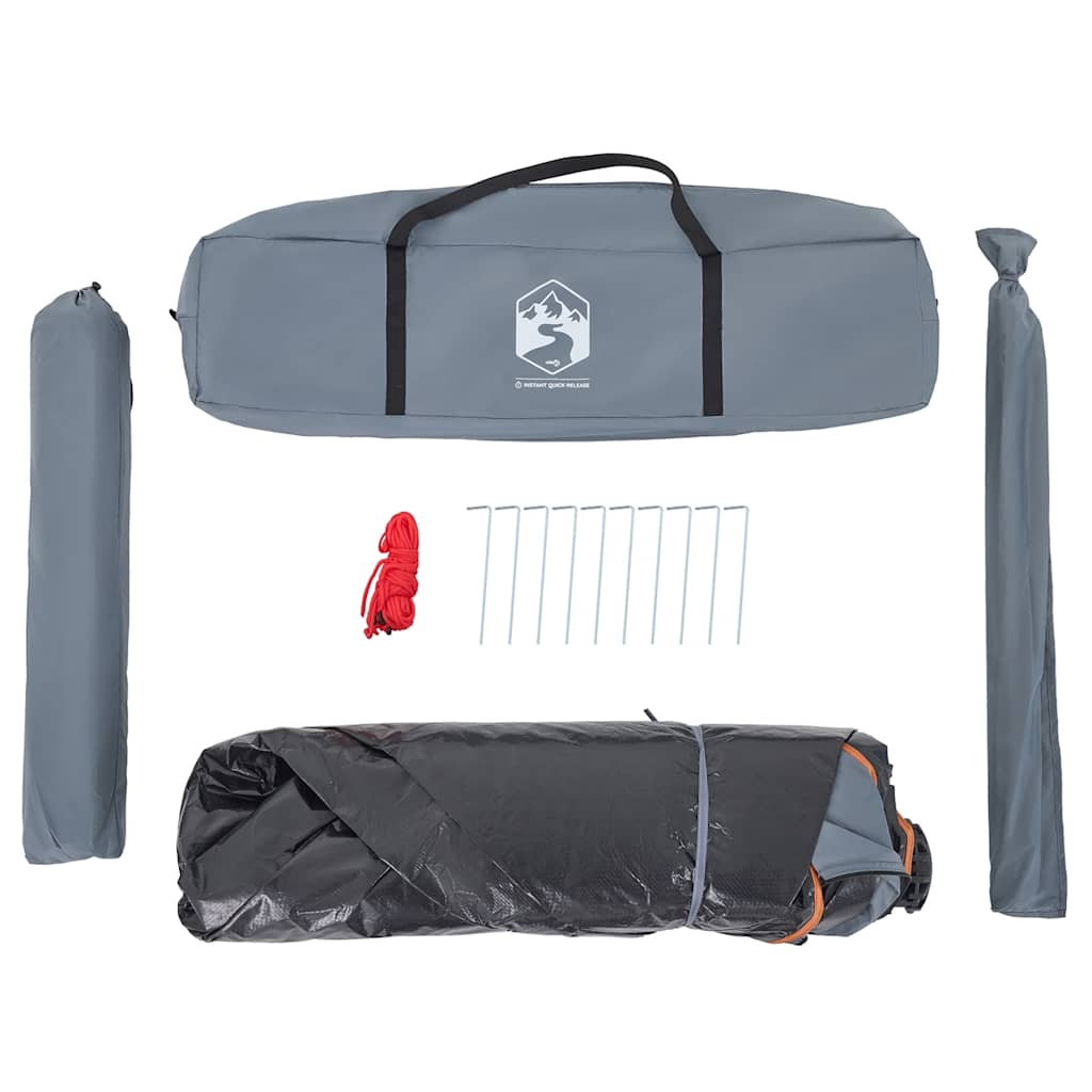 Kuppel-Campingzelt 4 Personen Grün Quick Release