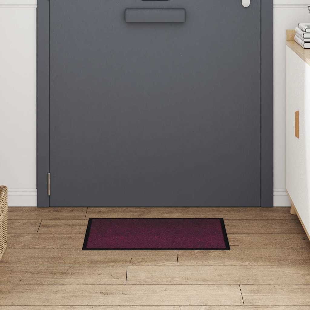 Fußmatte Anthrazit 60 x 40 x 1,2 cm Teddystoff