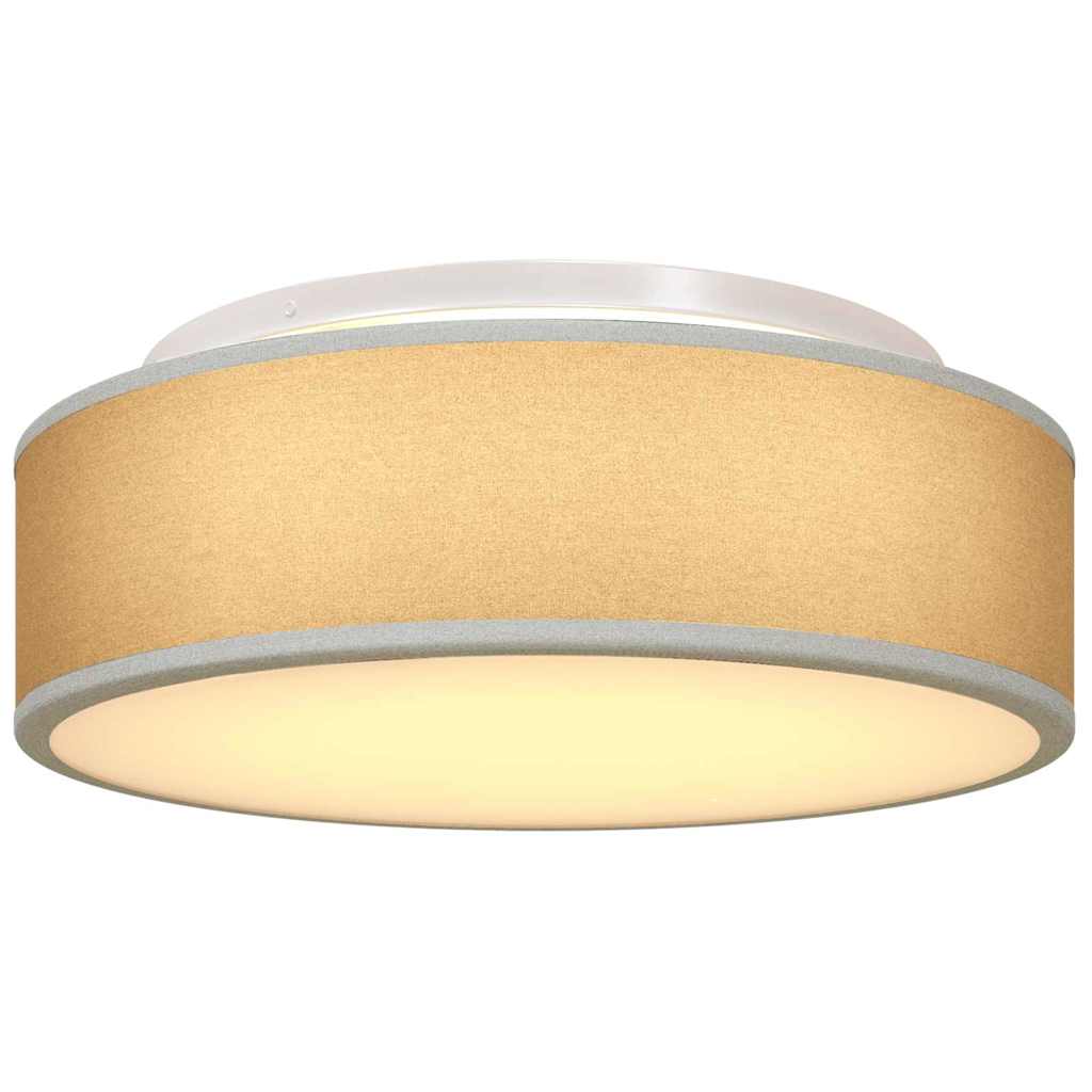 Deckenlampe mit Strahlern Schwarz 30 x 30 x 13,5 cm Stoff