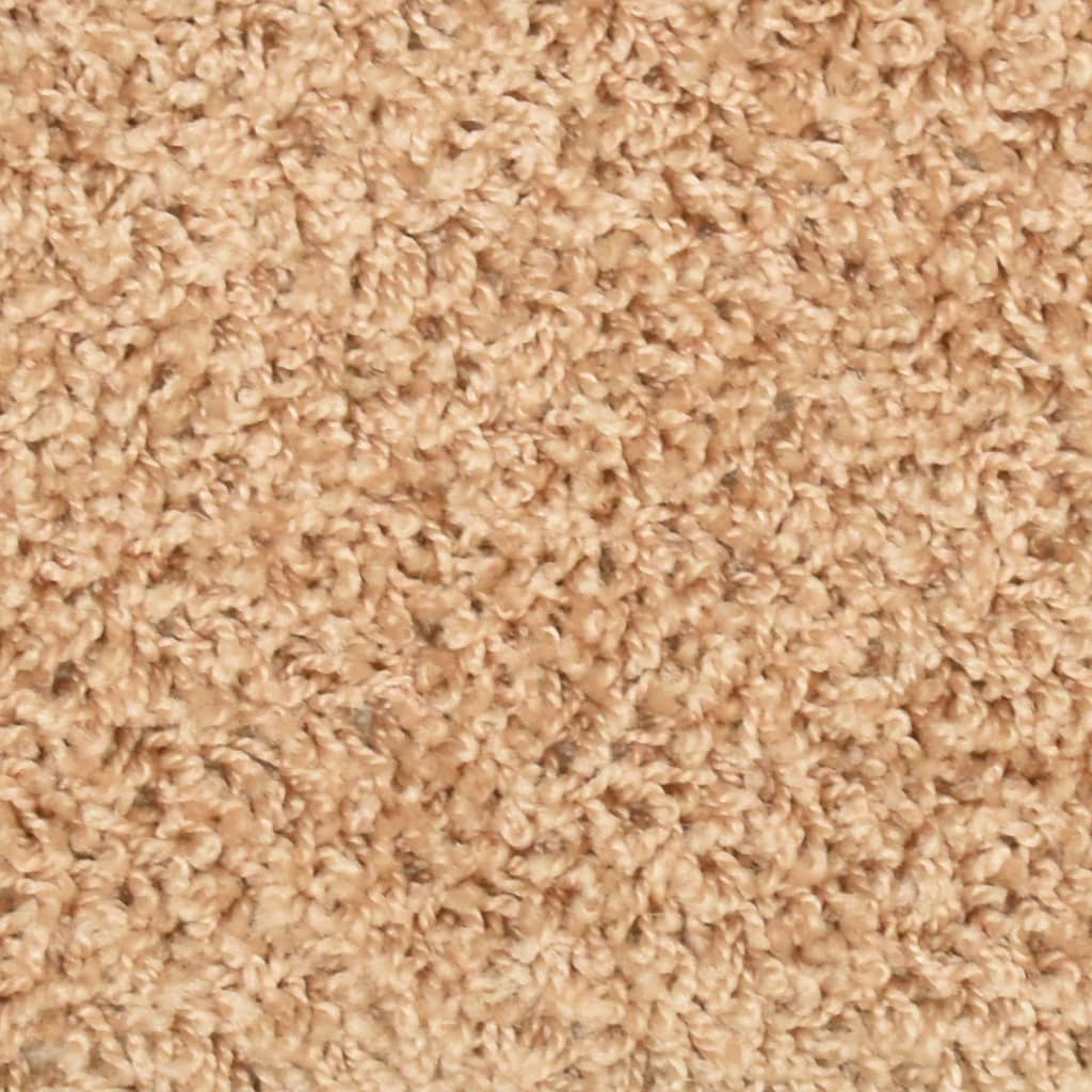 Stufenmatten 15 Stk. 56x17x3 cm Grau Halbrund