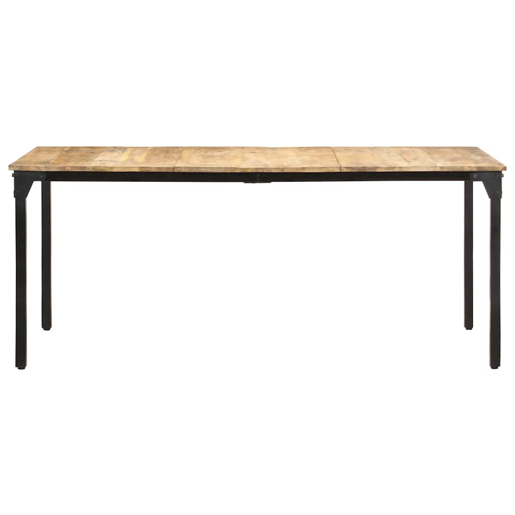 Esstisch 140x70x76 cm Raues Mangoholz