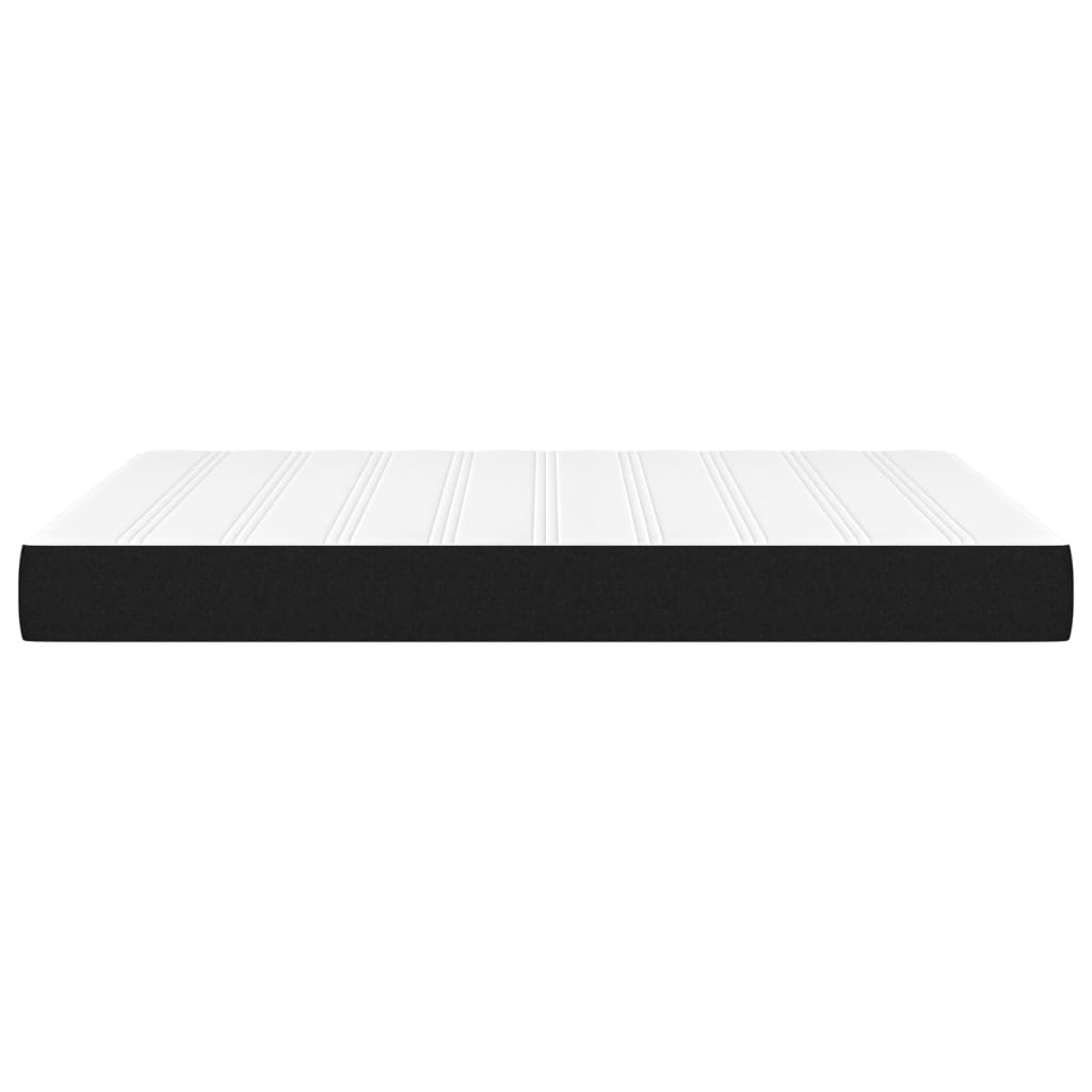 Taschenfederkernmatratze Mittel Hellgrau 80x200x20 cm Stoff