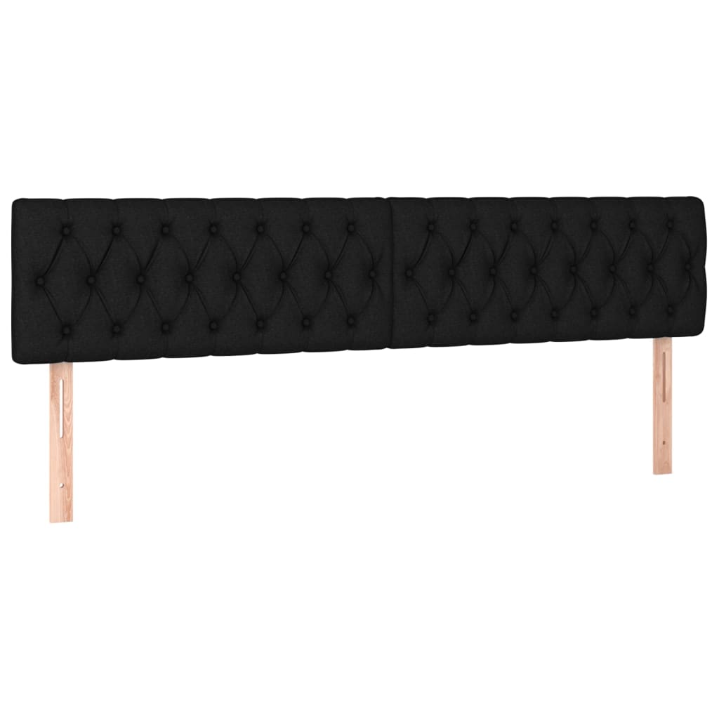 Kopfteil Hellgrau 80x7x118/128 cm Stoff