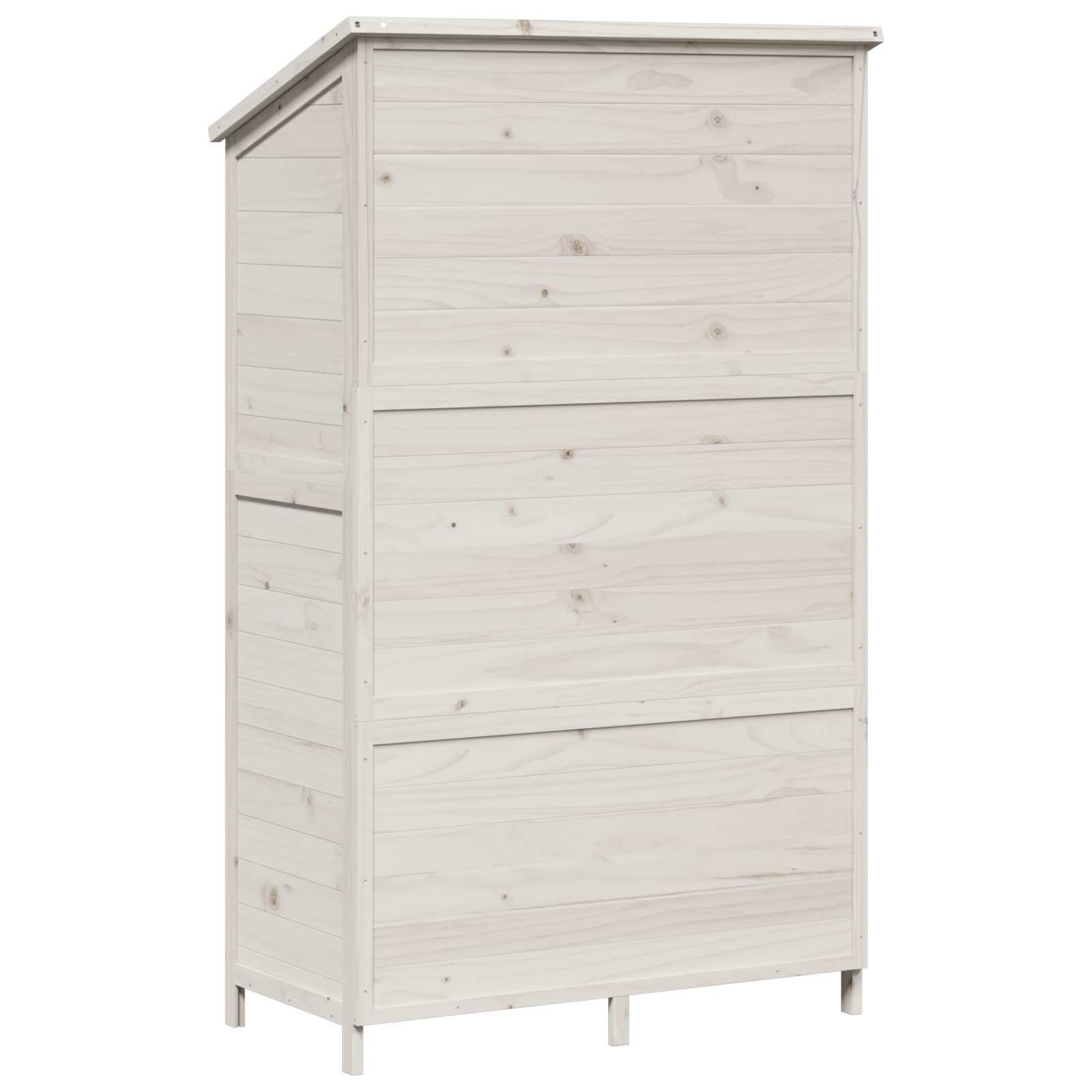 Gartenschuppen Natur 59 x 56 x 113,5 cm Massivholz aus Fichte