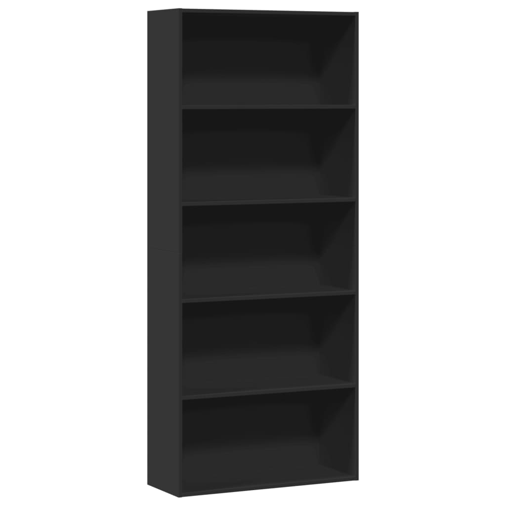 Bücherregal Weiß 80x30x189 cm Holzwerkstoff