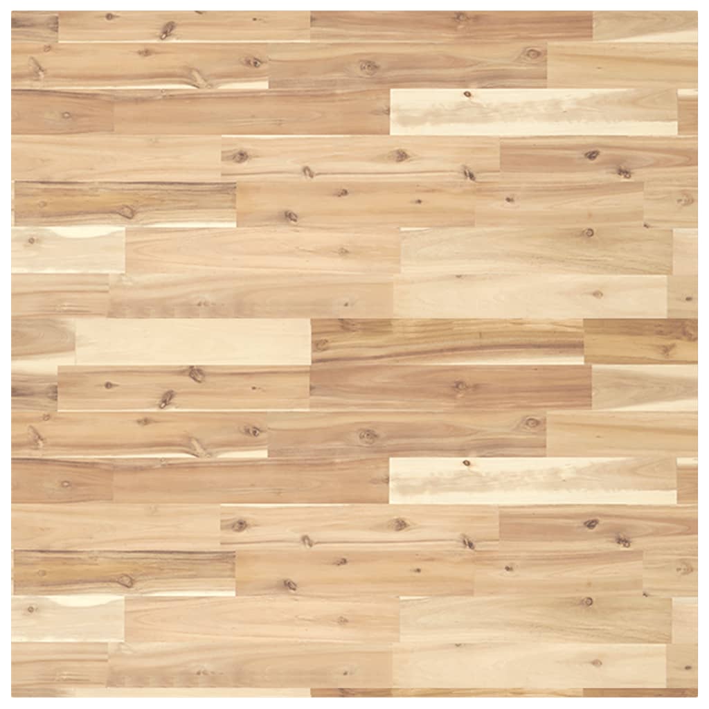 Tischplatte Rund Ø40x2 cm Massivholz Akazie