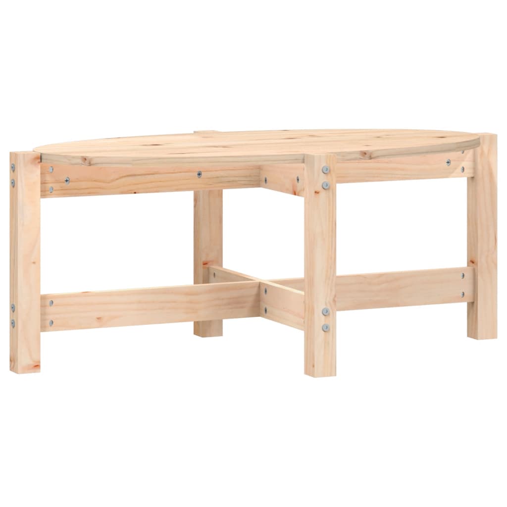 Couchtisch 118x63x45 cm Massivholz Kiefer