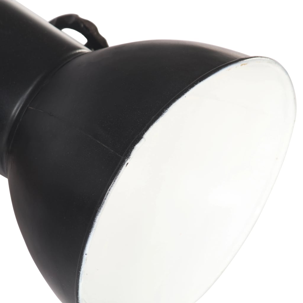Wandlampe Industriestil Silbern 45x25 cm E27