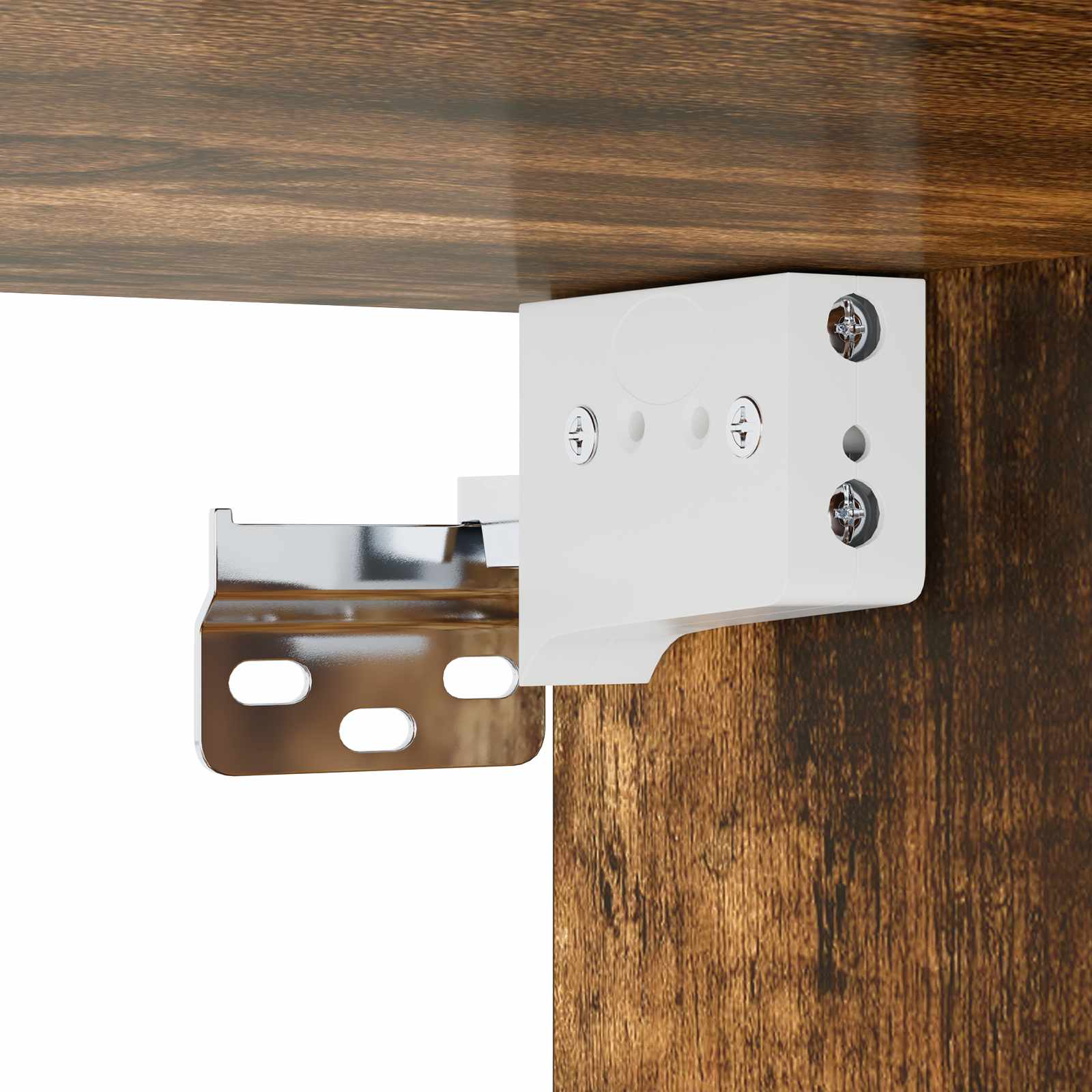Bettschrank Weiß 29 x 31,5 x 49 cm Holzwerkstoff