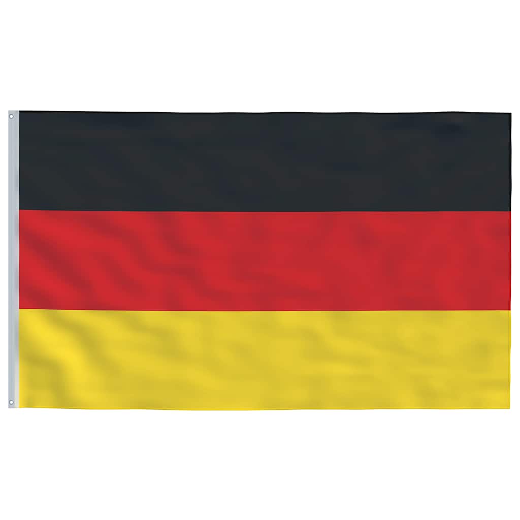Fahnenmast Teilbar Silbern 6,08 m Aluminium