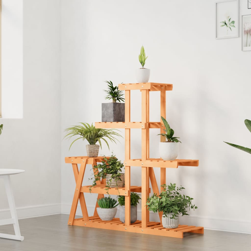 Blumenständer 110x25x96 cm Massivholz Tanne