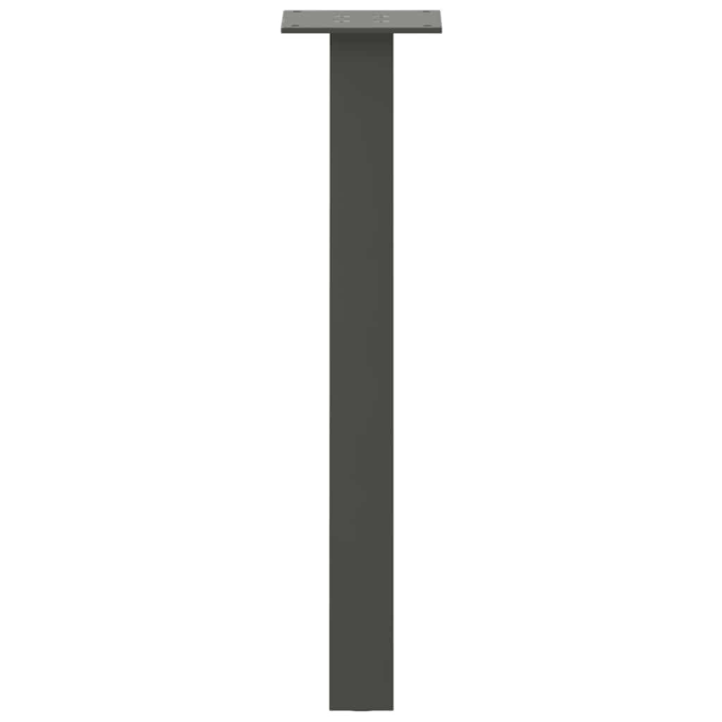 Couchtischbeine 4 Stk. Schwarz 30 cm Stahl