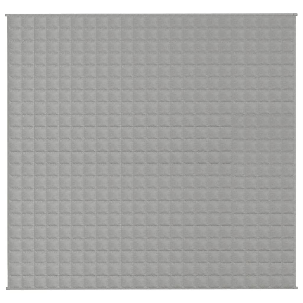 Gewichtsdecke Grau 122x183 cm 5 kg Stoff