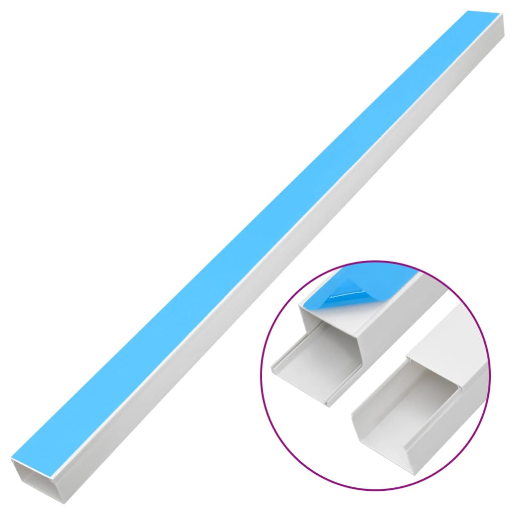 Installationsrohre Selbstklebend 25x25 mm 10 m PVC
