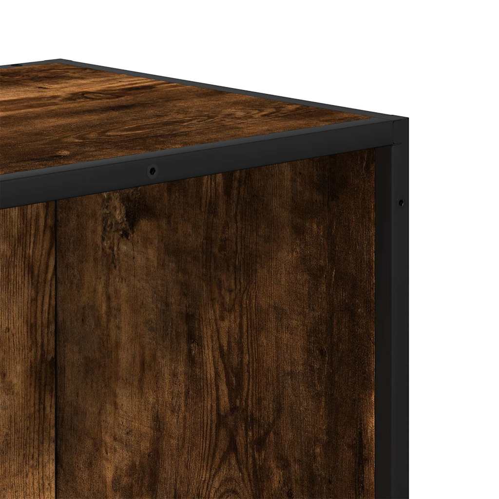 Bücherregal Schwarz 60x35x139 cm Holzwerkstoff
