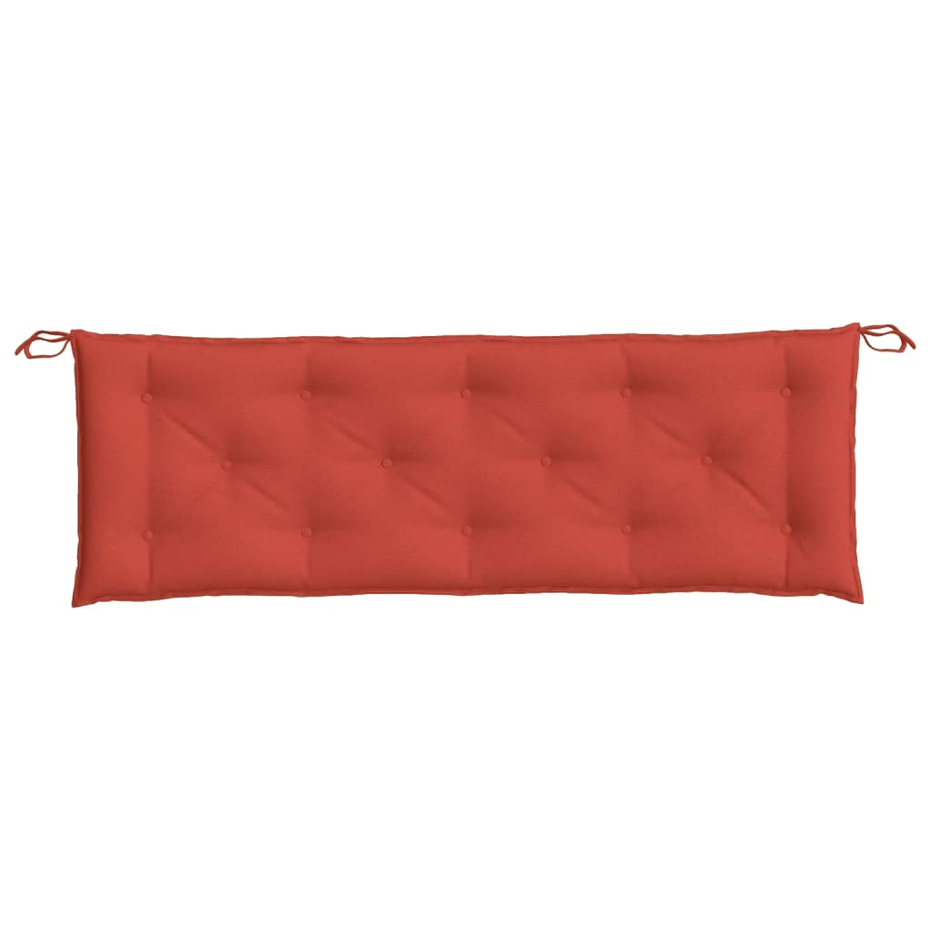 Gartenbank-Auflage Melange Anthrazit 100x50x7 cm Stoff
