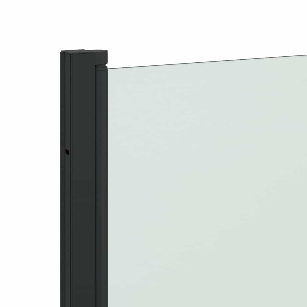 Faltbare Duschtrennwand Gold 130 x 138 cm